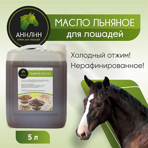 Масло льна 5л Анилин    