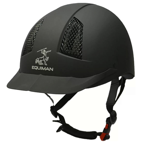 Шлем с регулировкой COOLMAX пластик EQUIMAN 81901   